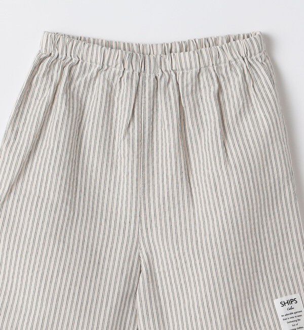 SHIPS Colors 「SHIPS Colors: 90～130cm /〈洗濯機可能〉甚平 ストライプ」|その他|