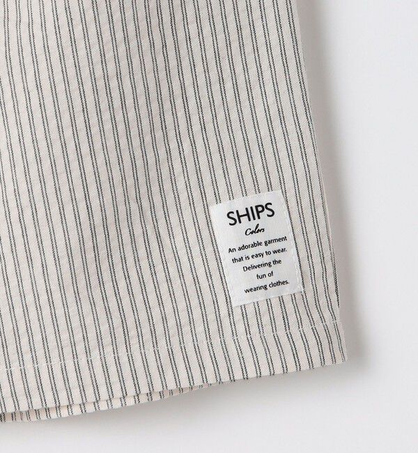 SHIPS Colors 「SHIPS Colors: 90～130cm /〈洗濯機可能〉甚平 ストライプ」|その他|