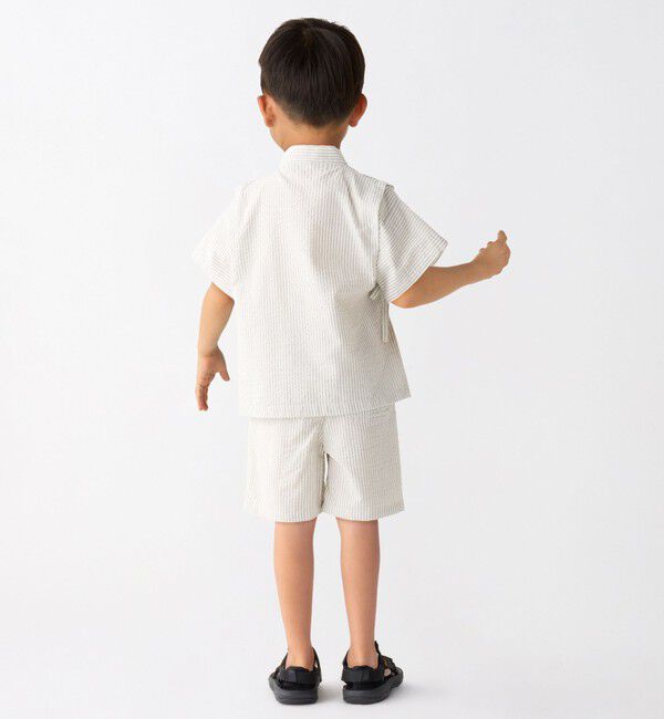 SHIPS Colors 「SHIPS Colors: 90～130cm /〈洗濯機可能〉甚平 ストライプ」|その他|