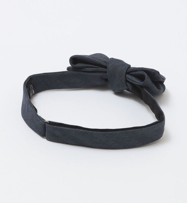 SHIPS「Stefano bigi: ウール/リネン ヘリンボーン ソリッド ボウタイ」|ネクタイ・蝶ネクタイ|