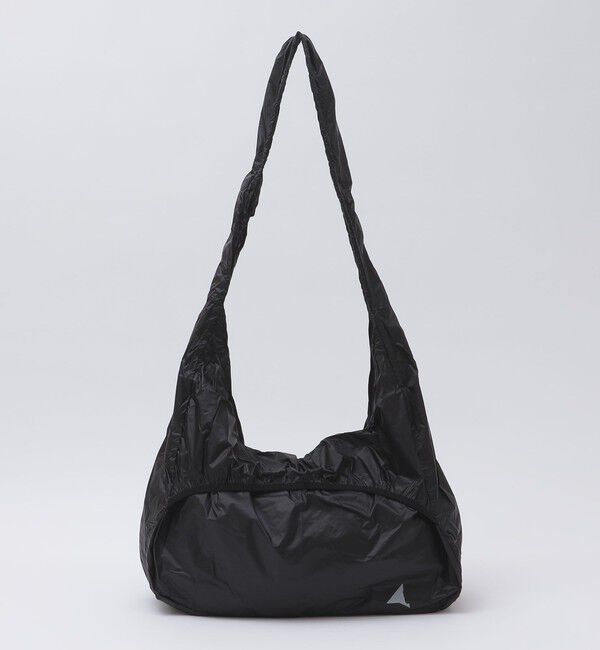 SHIPS「ROA: PACKABLE KNOT BAG」|リュック|ブラック