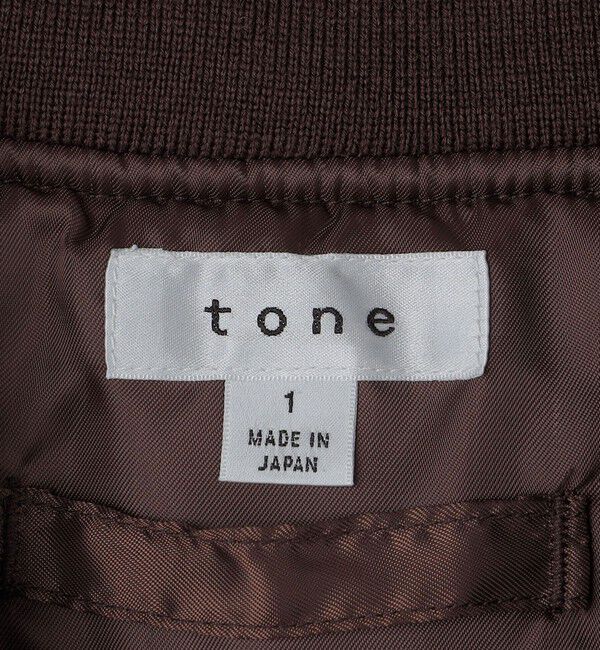 SHIPS「tone: BOMBER JACKET」|ブルゾン・スタジャン|