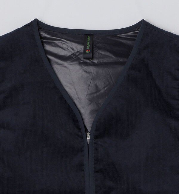 SHIPS「rajabrooke: CORDUROY VEST」|ダウンベスト・ベスト|