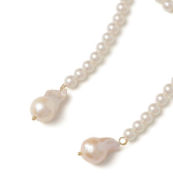 SHIPS for women「淡水 バロック パール ラリエット ネックレス」|ネックレス|