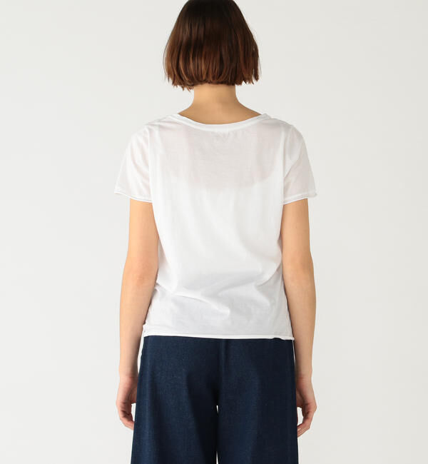 GALERIE VIE「コットン ラウンドネックプルオーバー」|Tシャツ・カットソー|