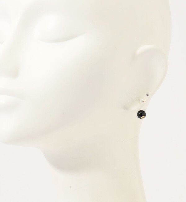 TOMORROWLAND GOODS「Hirotaka Bamble Bee オニキス パールピアス」|ピアス|