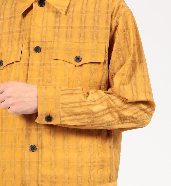 TOMORROWLAND MENS「ポリエステルナイロンキュプラ Gジャン」|ブルゾン・スタジャン|