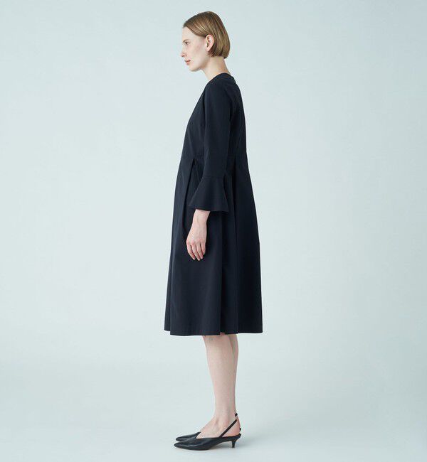 Ballsey「ストレッチタフタ ボックスタックワンピース」|ワンピース|