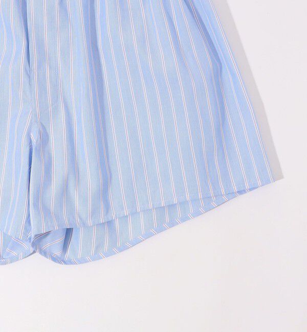 TOMORROWLAND HOME「コットンブロードストライプ トランクス」|インナー|