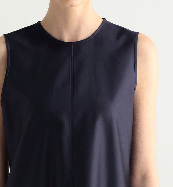 BACCA「コットンバックサテン ロングワンピース」|ワンピース|