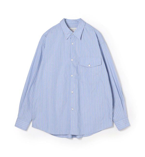 TOMORROWLAND MENS「コットンブロード レギュラーカラーシャツ」|シャツ・ブラウス|64 ブルー