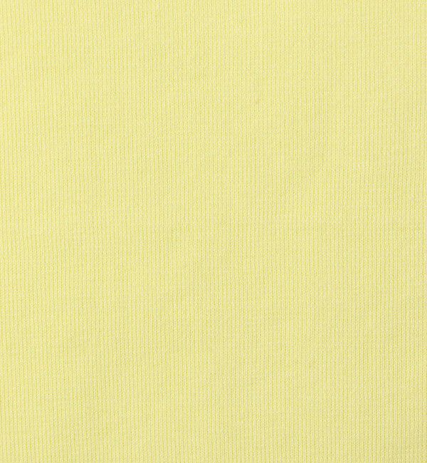 CABaN「コットンポリエステル バックオープンフレンチスリーブプルオーバー」|ニット・セーター|