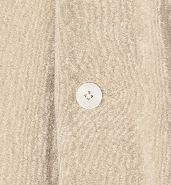 TOMORROWLAND MENS「スビンコットンパイル オープンカラーシャツブルゾン」|シャツ・ブラウス|