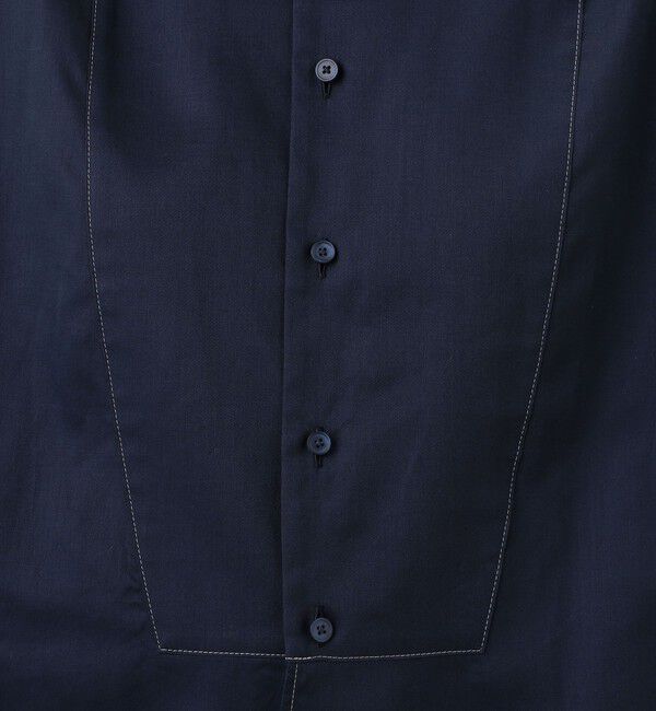 MACPHEE「コットンサティーン チュニックシャツ」|シャツ・ブラウス|