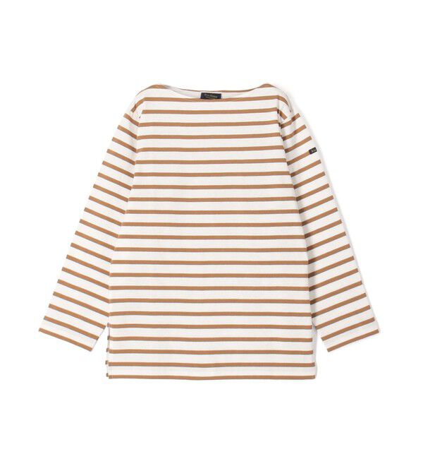 TOMORROWLAND GOODS「Le minor Mariniere ボートネックプルオーバー」|Tシャツ・カットソー|44 ベージュ系