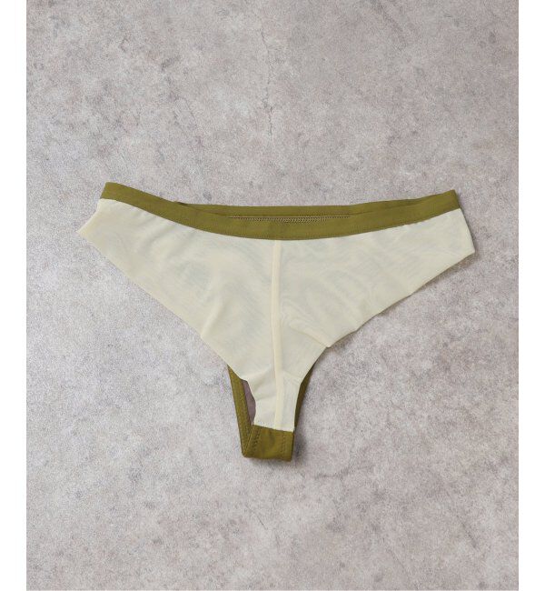  「OVERNEATH Tong034 スムースxネット：ショーツ」|インナー|