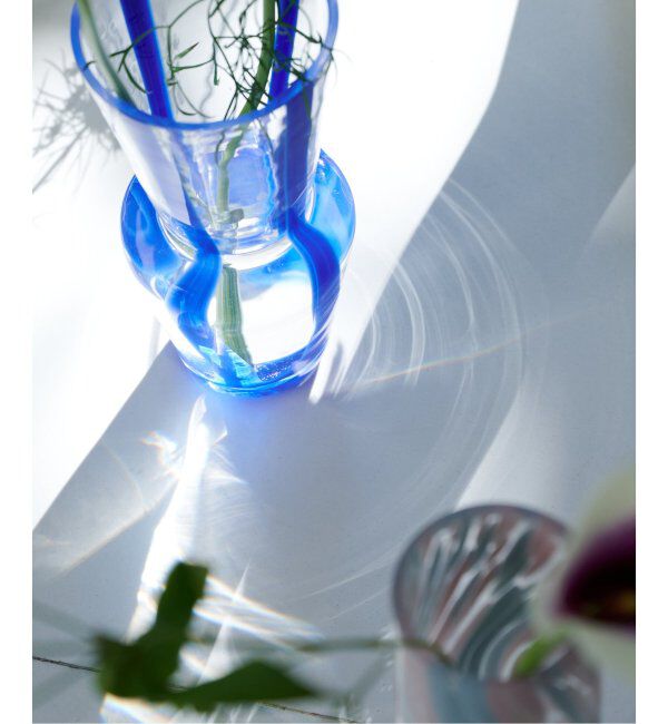 journal standard Furniture「GLASS VASE LAGO　フラワーベース 花器 花瓶」|その他|