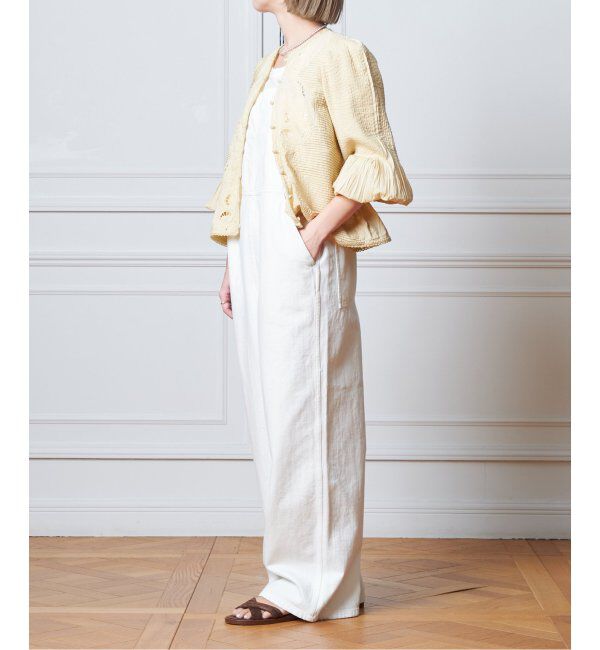 IENA LA BOUCLE「《追加》IENA LA BOUCLE ピンタック刺繍ブラウス2」|シャツ・ブラウス|