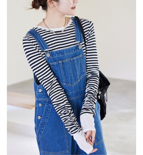 SLOBE IENA「《追加》フライスガーゼシャーリングロンTEE」|Tシャツ・カットソー|