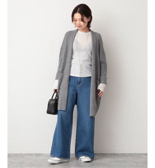 SLOBE IENA「《追加》フライスガーゼシャーリングロンTEE」|Tシャツ・カットソー|