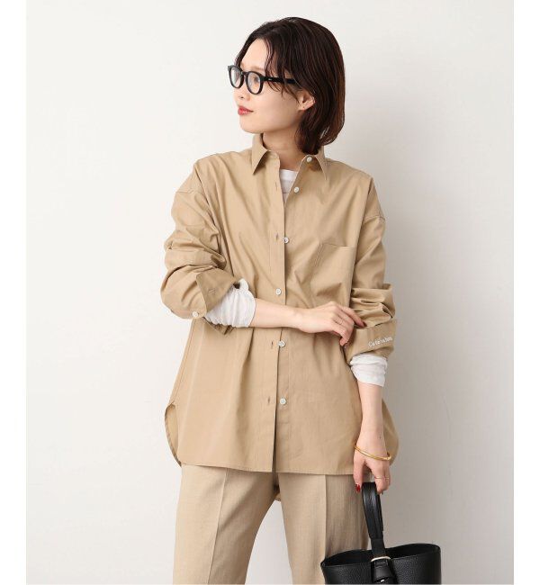 SLOBE IENA「《追加》フライスガーゼシャーリングロンTEE」|Tシャツ・カットソー|