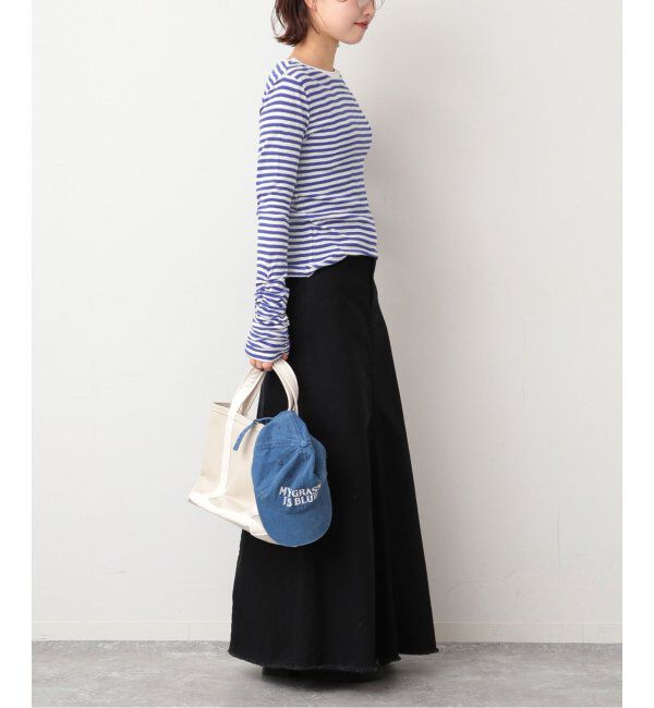 SLOBE IENA「《追加》フライスガーゼシャーリングロンTEE」|Tシャツ・カットソー|