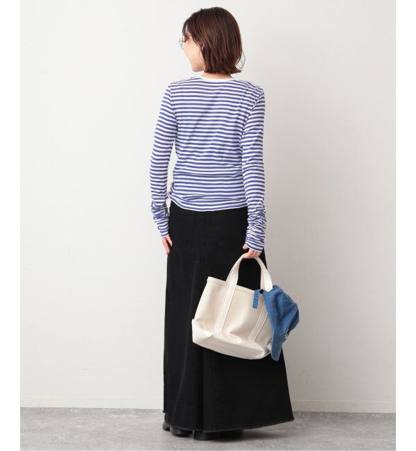 SLOBE IENA「《追加》フライスガーゼシャーリングロンTEE」|Tシャツ・カットソー|