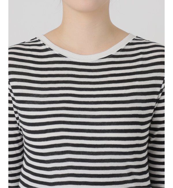 SLOBE IENA「《追加》フライスガーゼシャーリングロンTEE」|Tシャツ・カットソー|