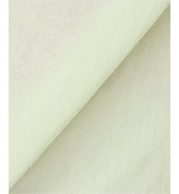 SLOBE IENA「リネンコットンレギュラーシャツ」|シャツ・ブラウス|