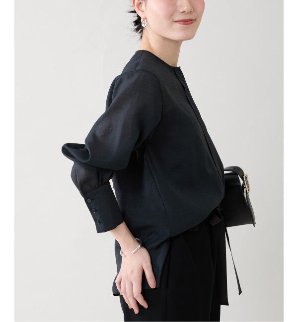 VERMEIL par iena「《WEB限定/追加2》シアーブラウス」|シャツ・ブラウス|