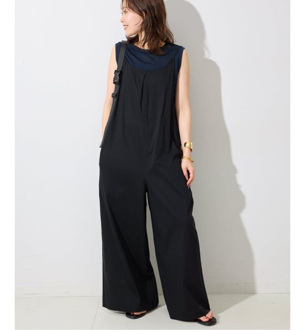 SLOBE IENA「《接触冷感》Albini キャミサロペット」|オールインワン|