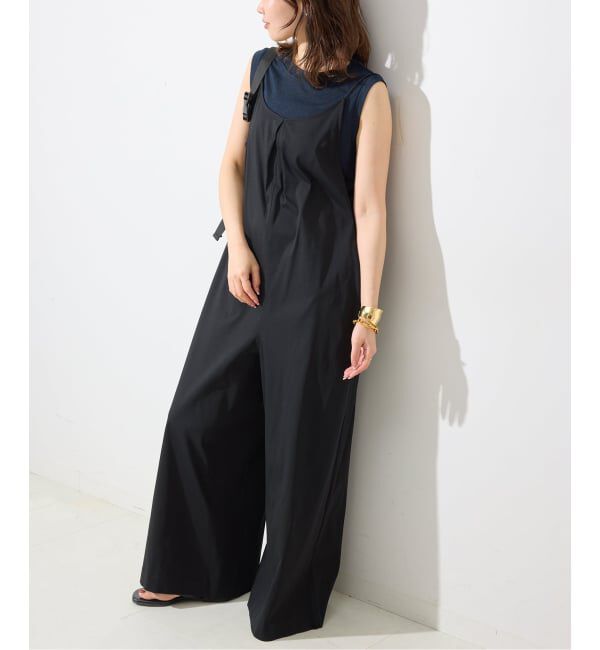 SLOBE IENA「《接触冷感》Albini キャミサロペット」|オールインワン|