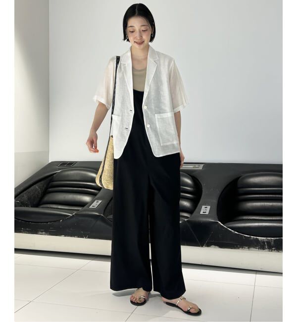 SLOBE IENA「《接触冷感》Albini キャミサロペット」|オールインワン|