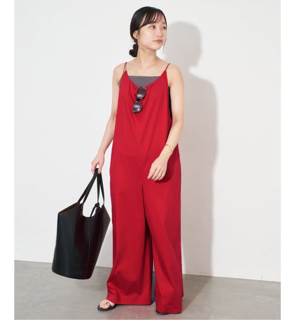 SLOBE IENA「《接触冷感》Albini キャミサロペット」|オールインワン|