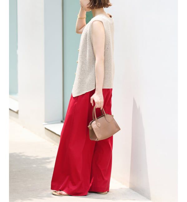 SLOBE IENA「《接触冷感》Albini キャミサロペット」|オールインワン|