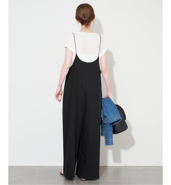 SLOBE IENA「《接触冷感》Albini キャミサロペット」|オールインワン|