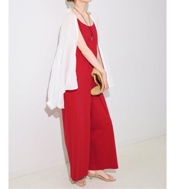 SLOBE IENA「《接触冷感》Albini キャミサロペット」|オールインワン|