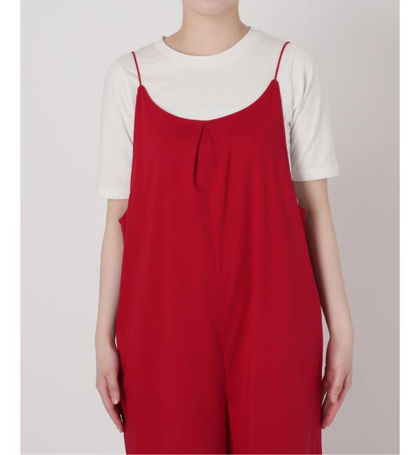 SLOBE IENA「《接触冷感》Albini キャミサロペット」|オールインワン|