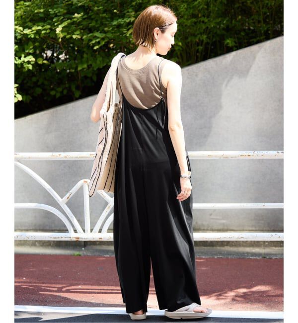 SLOBE IENA「《接触冷感》Albini キャミサロペット」|オールインワン|