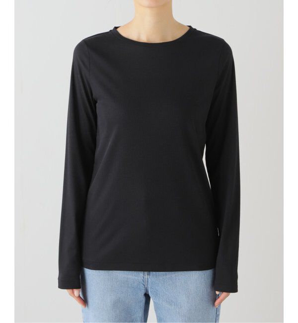 JOURNAL STANDARD relume「《追加4》ソフトテレコクルーネックロングTEE」|Tシャツ・カットソー|