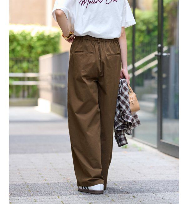 JOURNAL STANDARD relume「コットンインタックパンツ」|チノ|