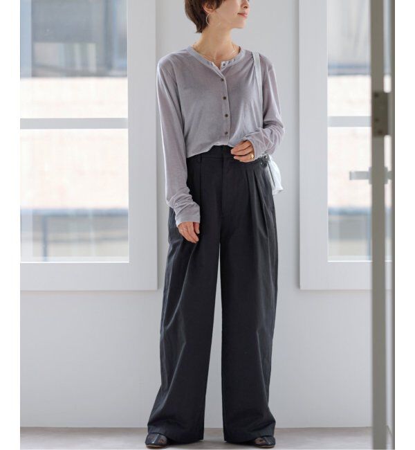 JOURNAL STANDARD relume「コットンインタックパンツ」|チノ|