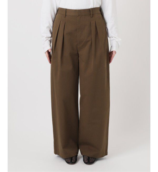 JOURNAL STANDARD relume「コットンインタックパンツ」|チノ|