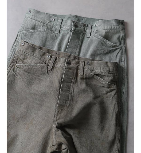 J.S.Homestead「《予約》J.S.Homestead / バック バックル トラウザー ワーク パンツ」|その他|