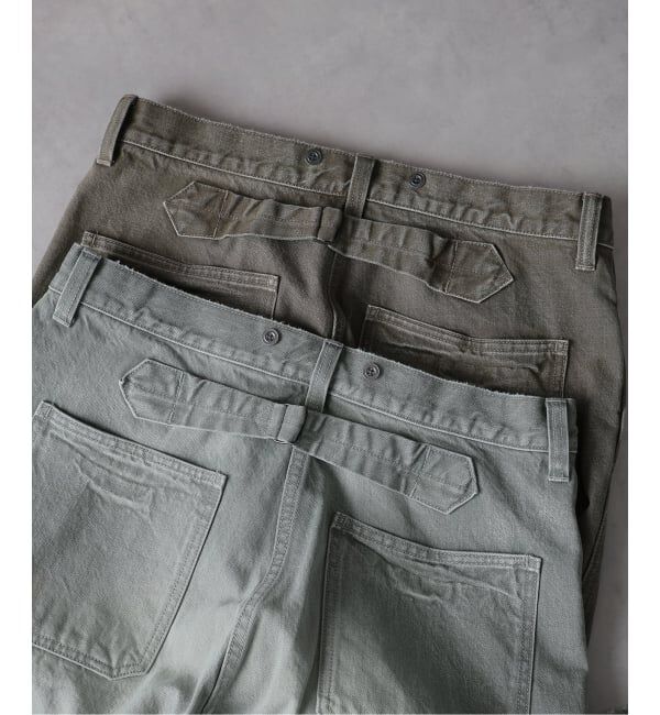 J.S.Homestead「《予約》J.S.Homestead / バック バックル トラウザー ワーク パンツ」|その他|