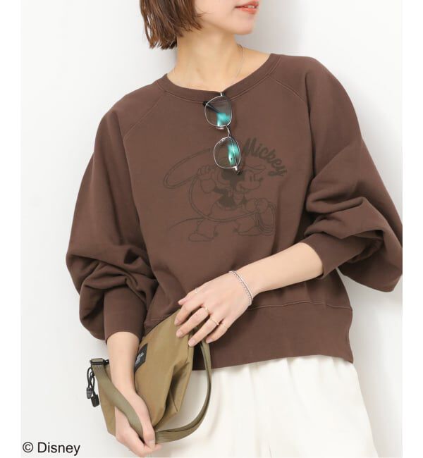 JOURNAL STANDARD relume「［26SS新作］別注【GOOD ROCK SPEED】＜MICKEY MOUSE＞スウェット」|スウェット・ジャージ|ブラウン