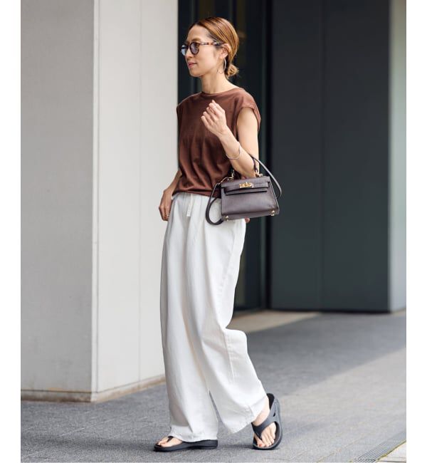 FRAMeWORK「ライトオンスデニムイージーパンツ」|デニム|