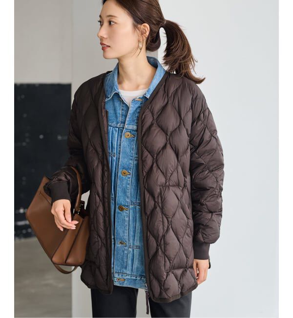 ≪WEB先行 / 追加≫TAION/タイオン 別注フードビブス付きブルゾン