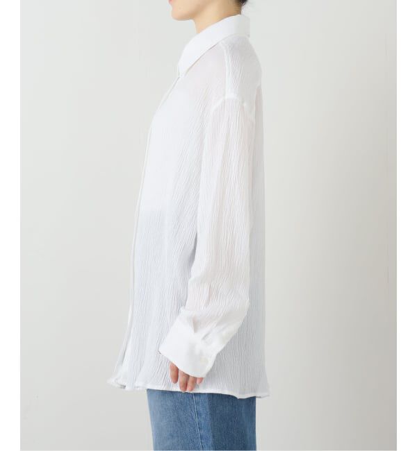 U by SPICK&SPAN「【OURSAALTY / アワソルティ】 Pure Linen Overfit shirt」|シャツ・ブラウス|