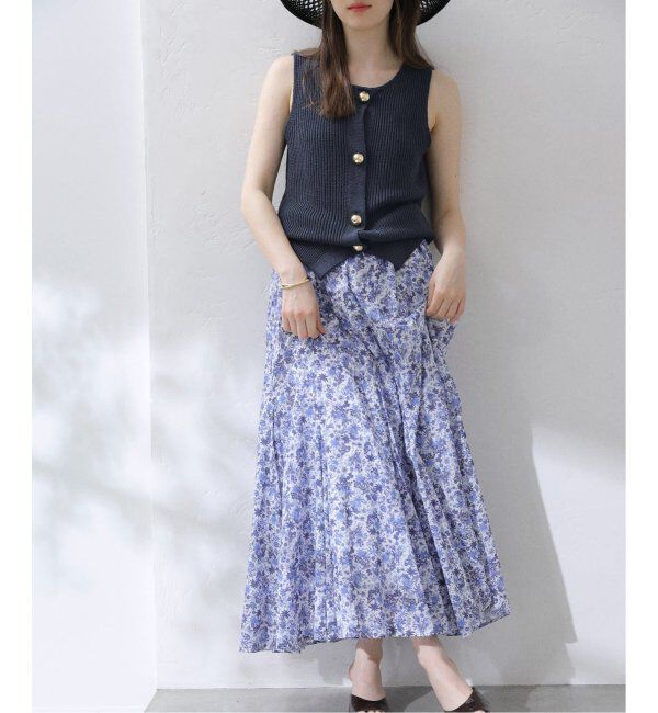  「《追加》【洗える】コットンローンマチフレアスカート」|スカート|